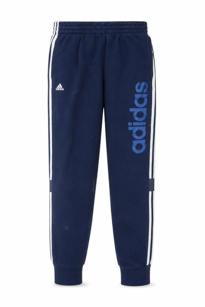 Boys UK Size 13-14 Years adidas Regular Fit Jogger Blue Trousers