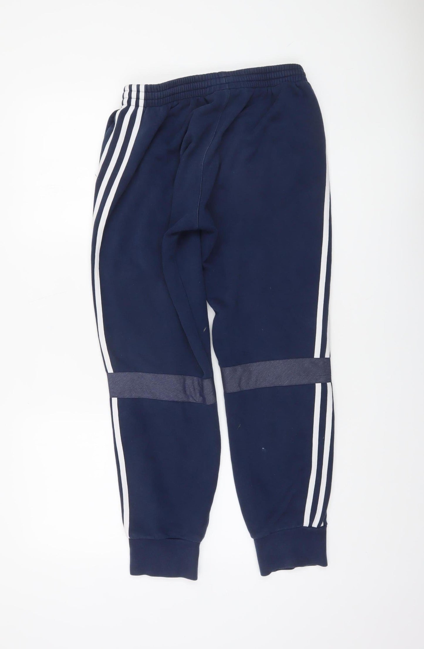 Boys UK Size 13-14 Years adidas Regular Fit Jogger Blue Trousers
