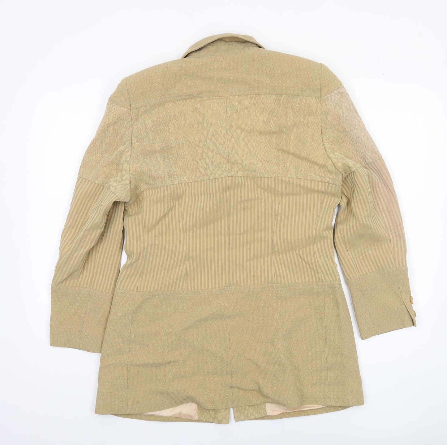 Womens UK Size 12 Renzo Regular Beige Suit Jacket