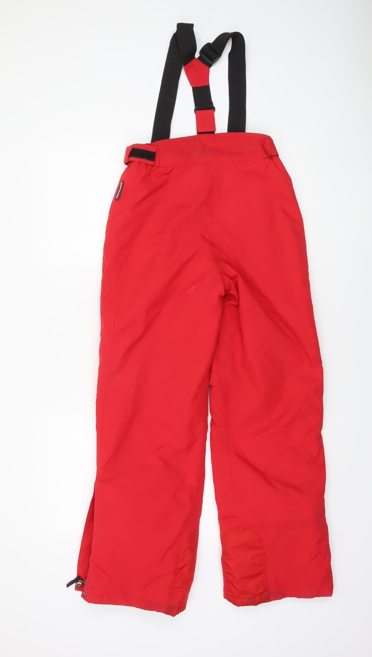 Boys UK Size 12 Years Alive Regular Fit Snow Pants Red Trousers