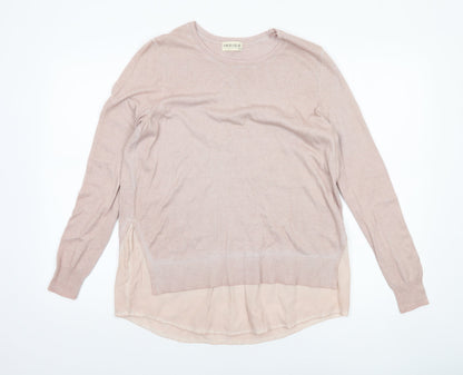 Womens UK Size 12 Marks and Spencer Pink Pullover Jumper