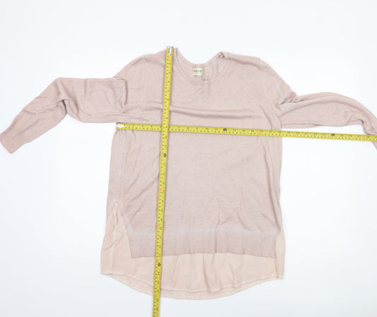Womens UK Size 12 Marks and Spencer Pink Pullover Jumper