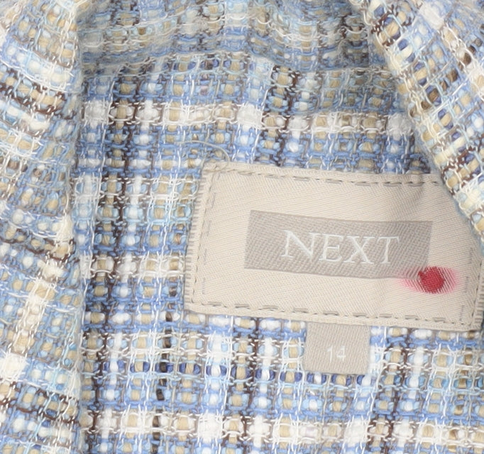 Womens UK Size 14 NEXT Regular Blue Blazer