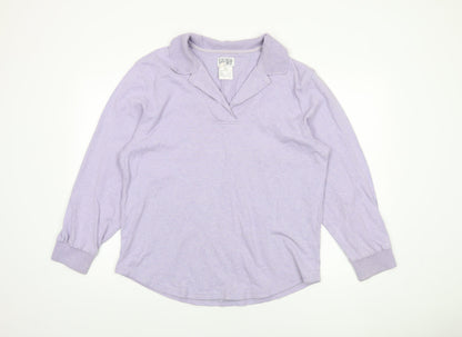 Womens UK Size L Escada Sport Purple Pullover Sweatshirt