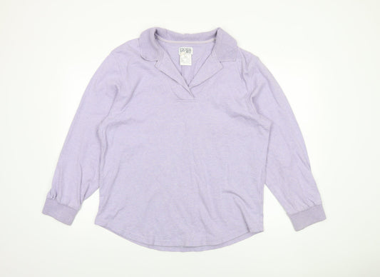 Womens UK Size L Escada Sport Purple Pullover Sweatshirt