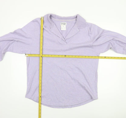 Womens UK Size L Escada Sport Purple Pullover Sweatshirt