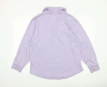 Womens UK Size L Escada Sport Purple Pullover Sweatshirt