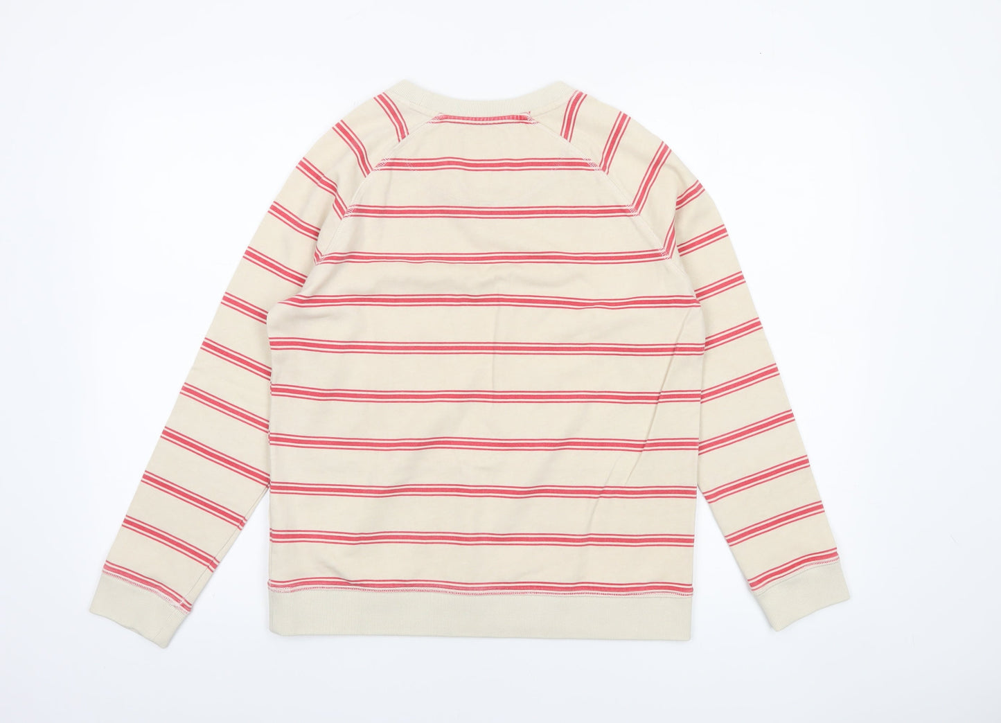 Womens UK Size 10 Crew Clothing Company Beige Pullover Sweatshirt