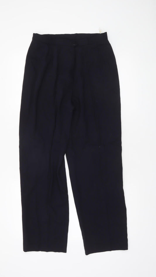 Womens UK Size 12 Country Casuals Regular Fit BusinessCasualWorkwear Black Trous