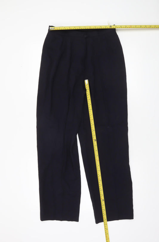 Womens UK Size 12 Country Casuals Regular Fit BusinessCasualWorkwear Black Trous