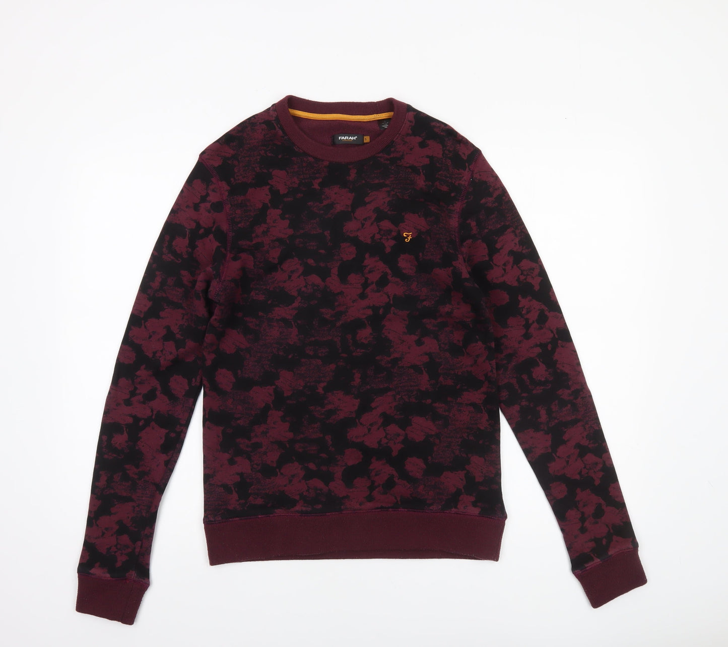 Mens UK Size S Farah Red Pullover Sweatshirt