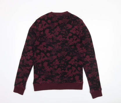 Mens UK Size S Farah Red Pullover Sweatshirt
