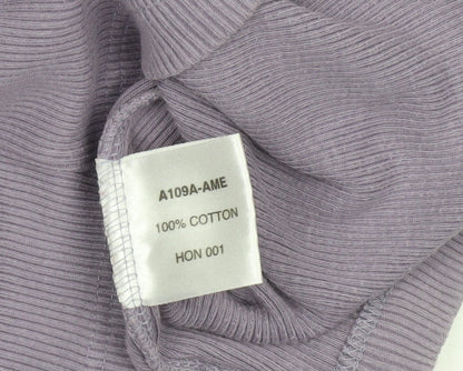 Womens UK Size 14/16 Cotton Traders Purple Basic Tank
