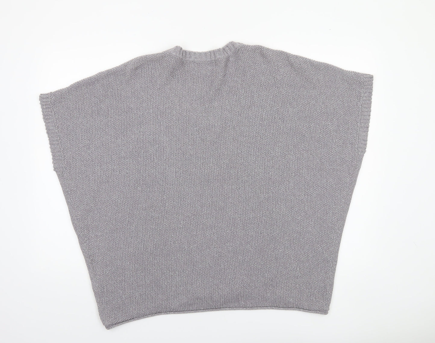 Womens UK Size S NEXT Grey Vest Jumper
