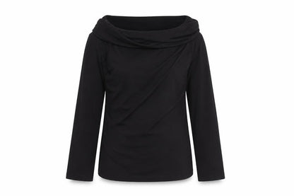 Womens UK Size 10 Warehouse Black Basic Blouse