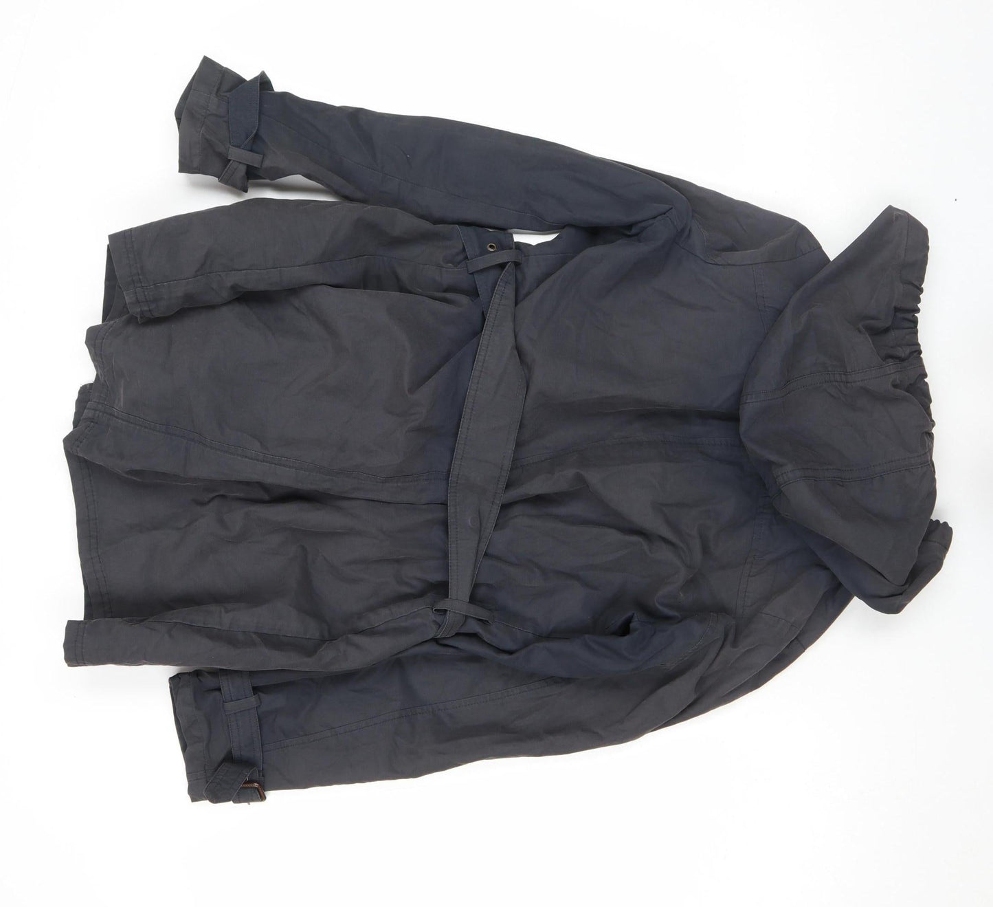 Womens UK Size 8 FatFace Blue Trench Coat