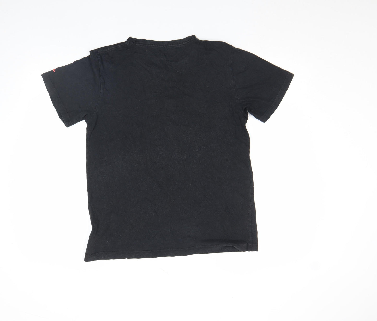 Jordan Boys Black Nike Air Graphic T-Shirt 13-15 Years XL Short Sleeve