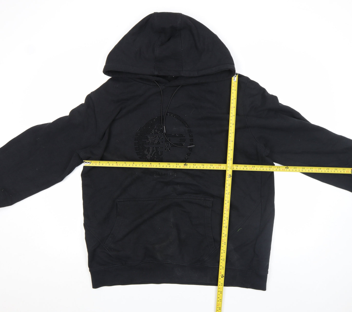 Mens UK Size XL 883 Police Black Pullover Hoodie