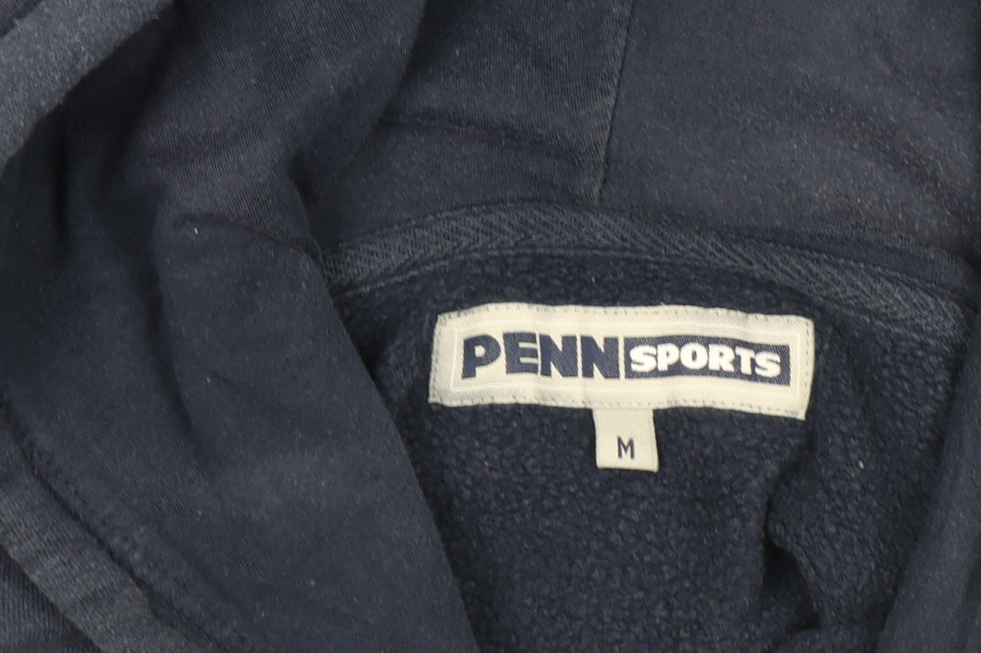 Mens UK Size M Penn Sports Blue Pullover Hoodie