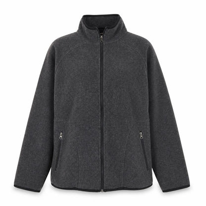Unisex Adults UK Size L Livergy Grey Walking Hiking Gym & Training Jacket