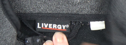 Unisex Adults UK Size L Livergy Grey Walking Hiking Gym & Training Jacket