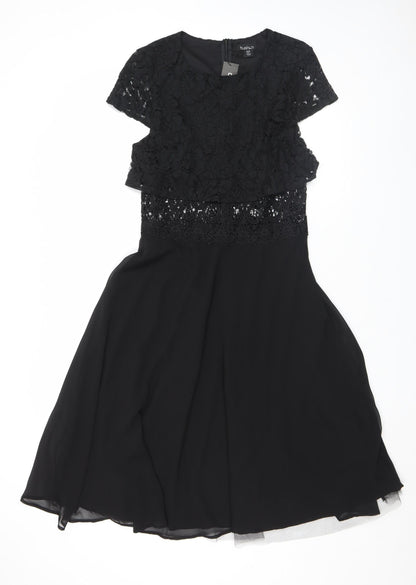 Womens UK Size 10 Boohoo Fit & Flare Dress