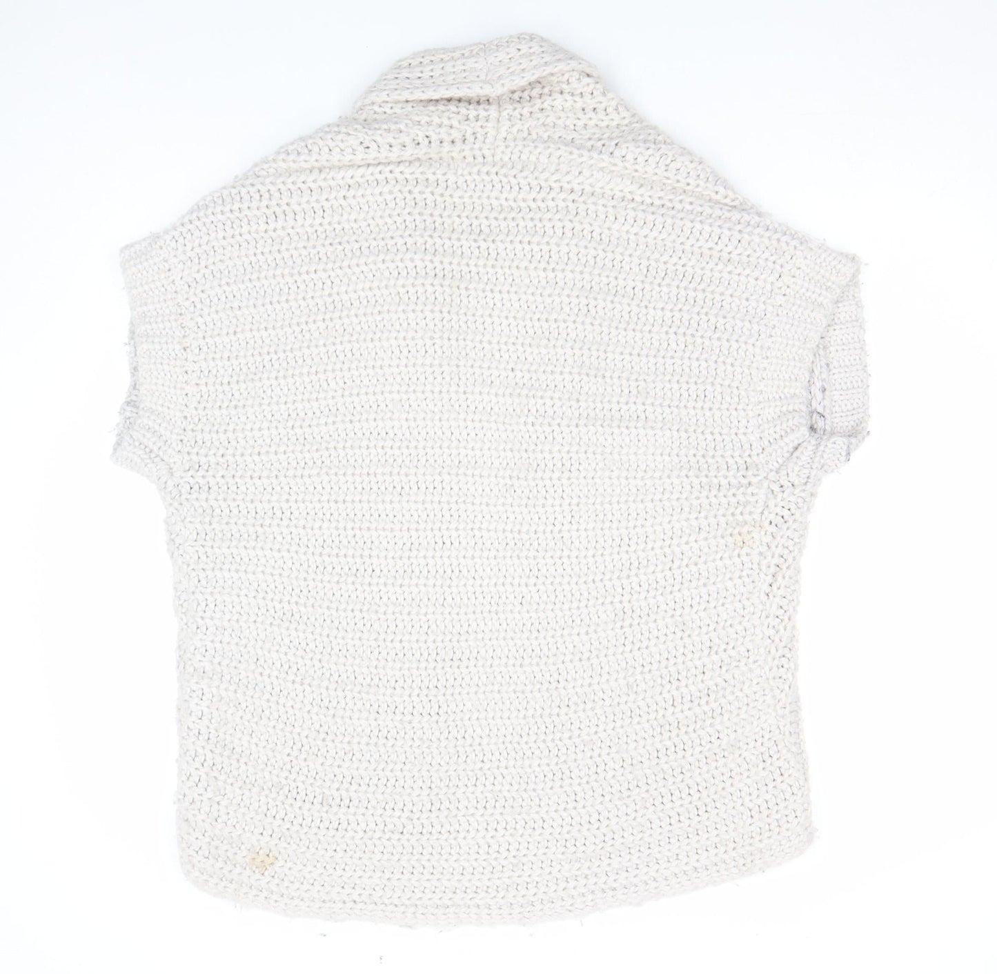 Womens UK Size M Zara Ivory Cardigan Jumper
