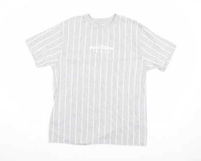 Mens UK Size L River Island Grey  T-Shirt