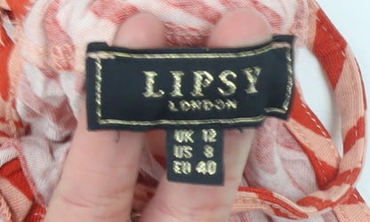 Womens UK Size 12 Lipsy Halter Dress