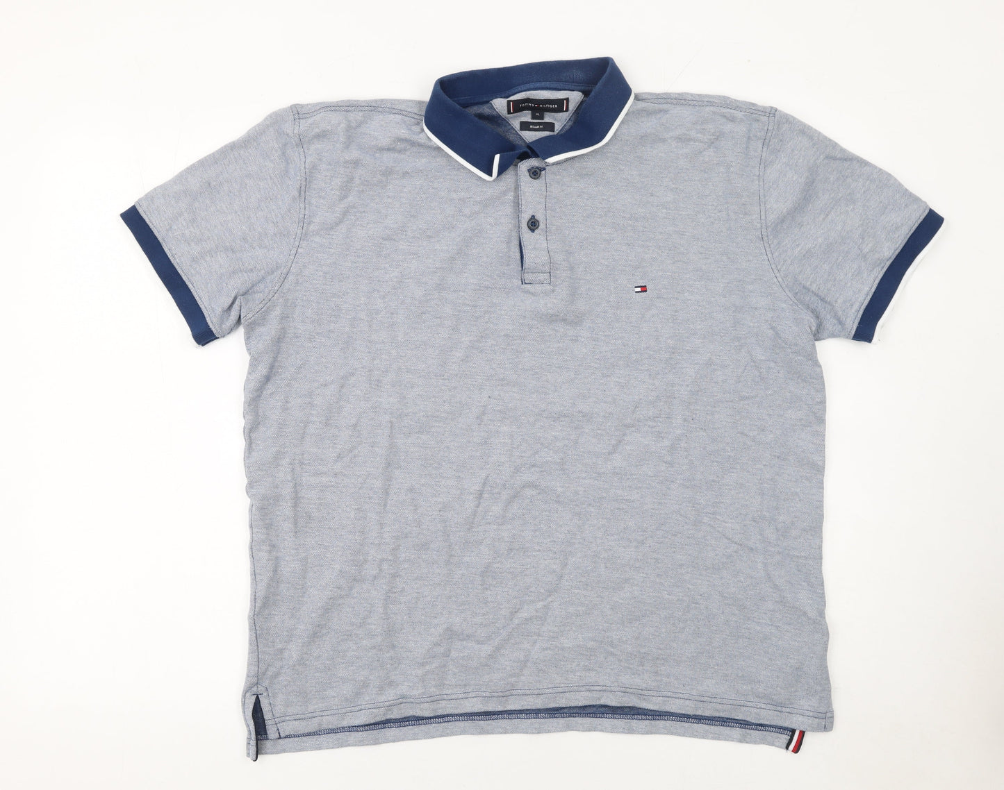 Mens UK Size XL Tommy Hilfiger Cotton Polo Shirt
