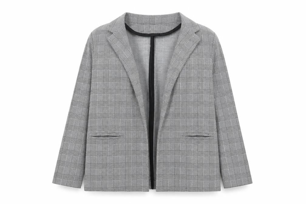 Womens UK Size 16 New Look Regular Grey Blazer