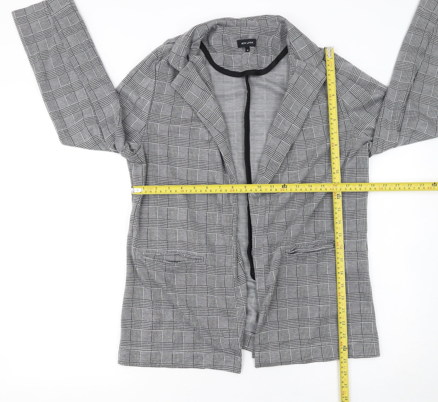 Womens UK Size 16 New Look Regular Grey Blazer