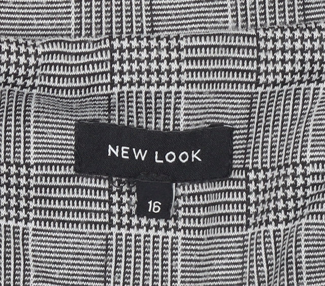 Womens UK Size 16 New Look Regular Grey Blazer
