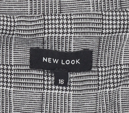 Womens UK Size 16 New Look Regular Grey Blazer
