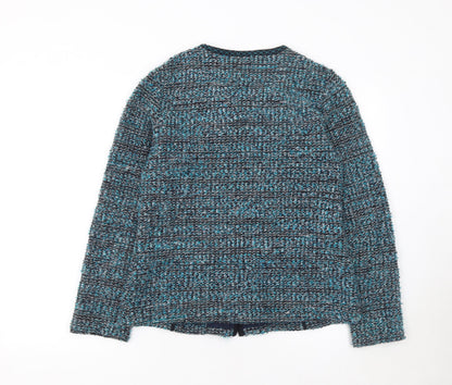 Womens UK Size 14 Charmance Blue Cardigan Jumper