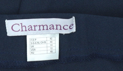 Womens UK Size 14 Charmance A-Line Knit Skirt