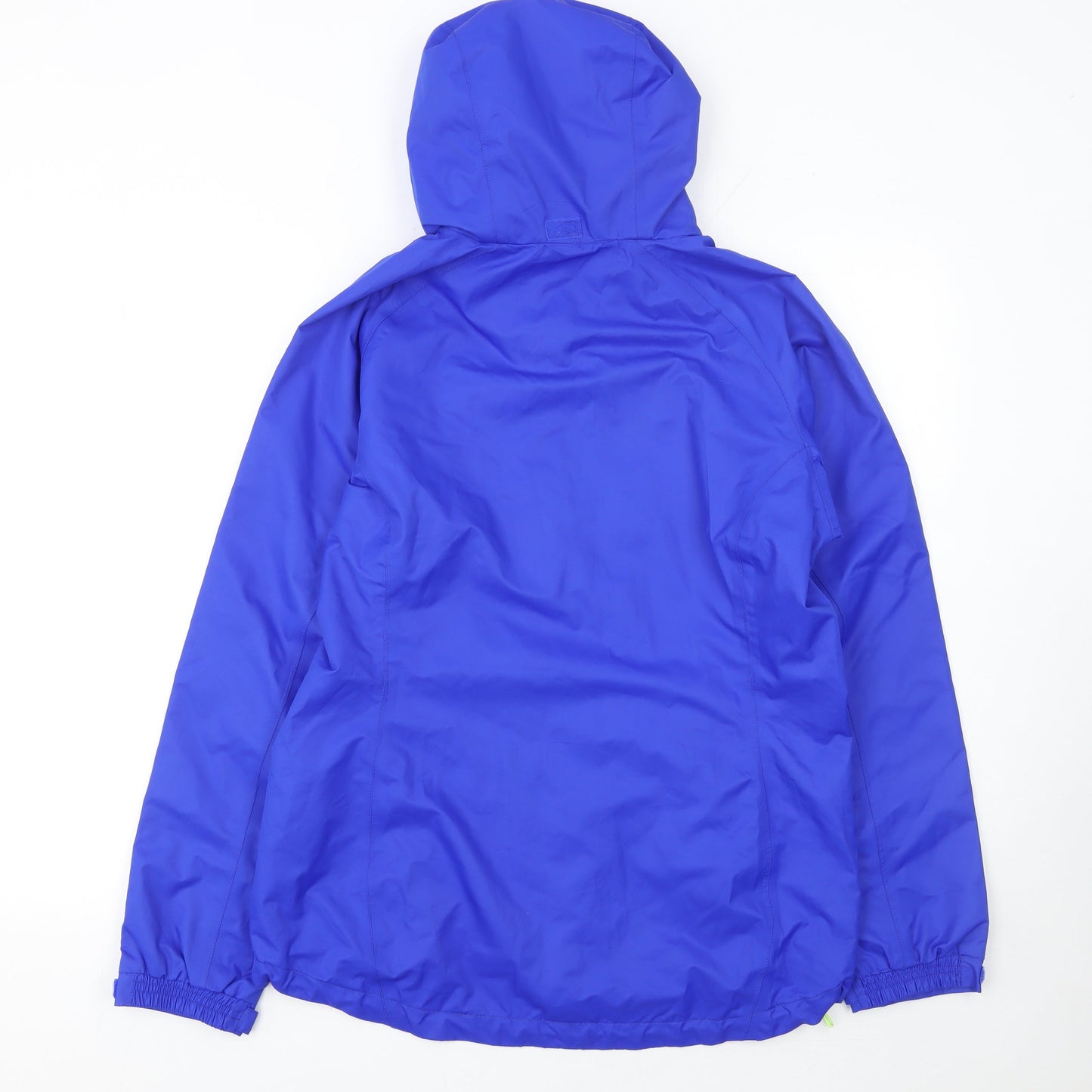 Womens UK Size 10 Dunnes Stores Blue Rain Coat