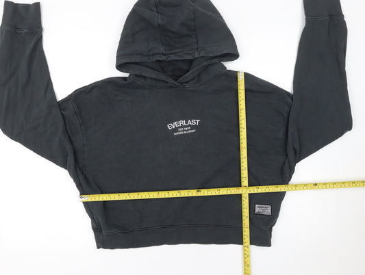 Womens UK Size 12 Everlast Black Pullover Hoodie