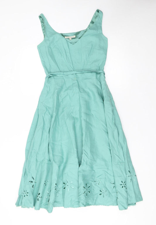 Womens UK Size 8 Laura Ashley Fit & Flare Dress