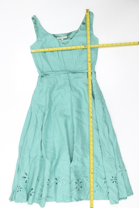 Womens UK Size 8 Laura Ashley Fit & Flare Dress