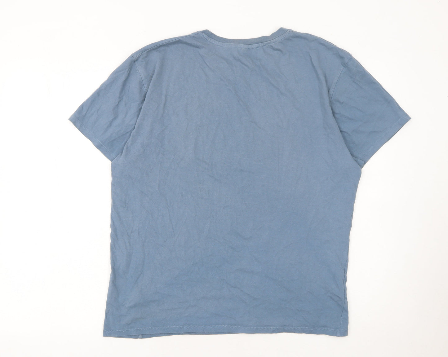 Mens UK Size XL fanShirt Blue  T-Shirt