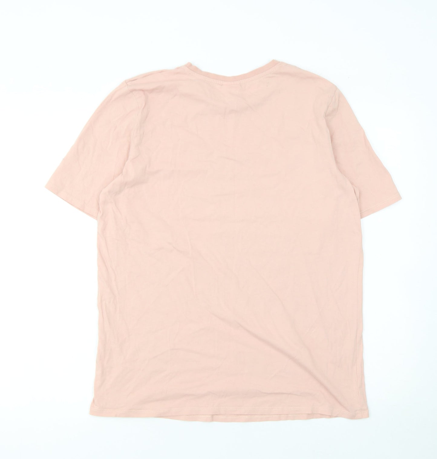Womens UK Size 10 George Pink Basic T-Shirt