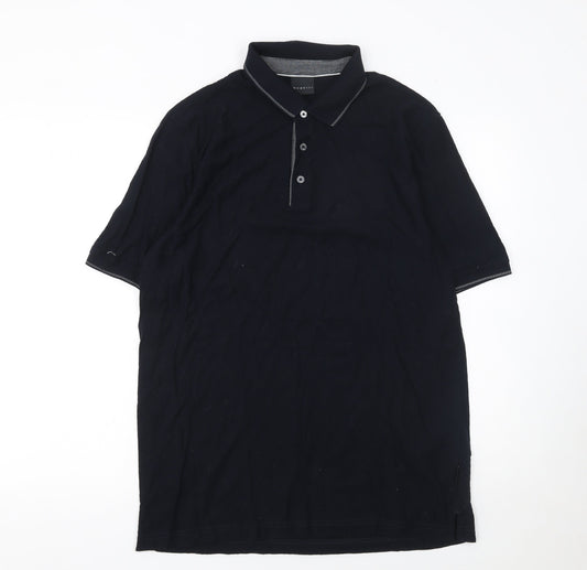 Mens UK Size L Bugatti 100% Cotton Polo Shirt