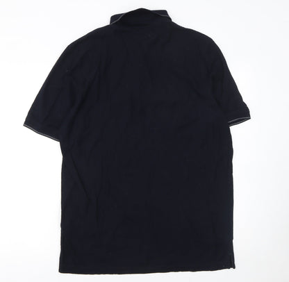 Mens UK Size L Bugatti 100% Cotton Polo Shirt