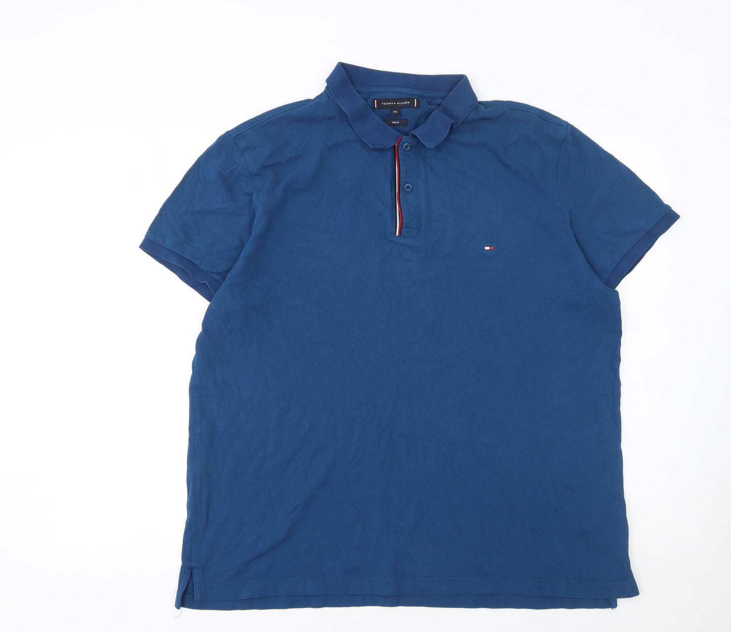 Mens UK Size 2XL Tommy Hilfiger 100% Cotton Polo Shirt