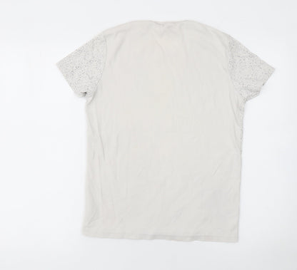 Ralph Lauren Boys Beige Small Short Sleeve Cotton Logo T-Shirt