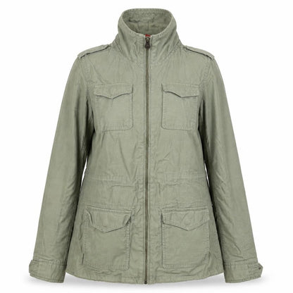 Womens UK Size 8 H&M Green Military Jacket