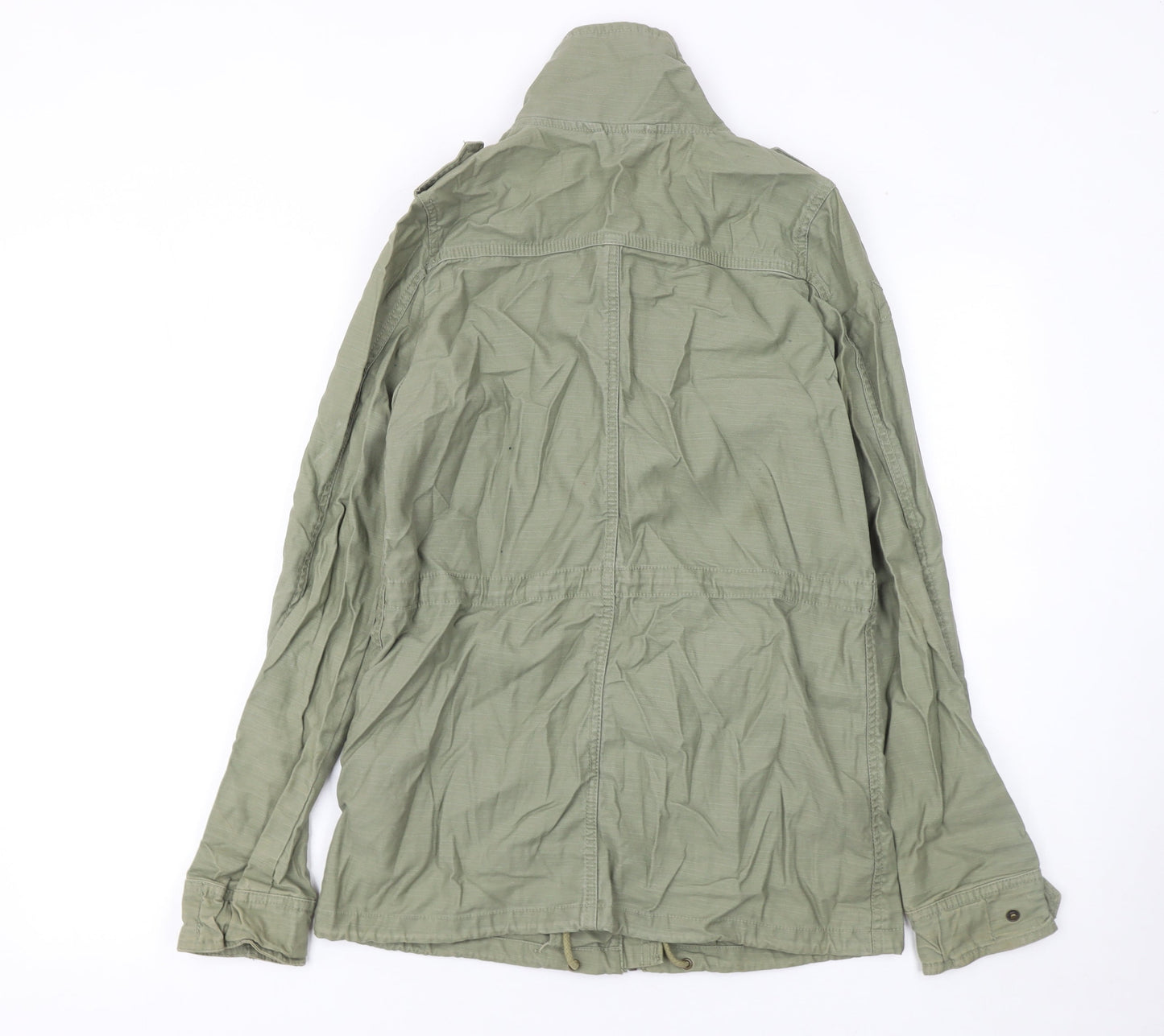 Womens UK Size 8 H&M Green Military Jacket