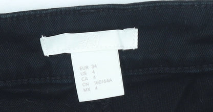 Womens UK Size 6 H&M Slim Fit Shorts Shorts