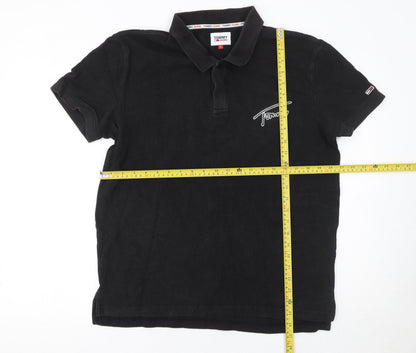 Mens UK Size XL Tommy Jeans 100% Cotton Polo Shirt
